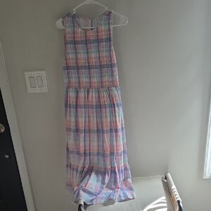 Plaid Pastel Womens Dress